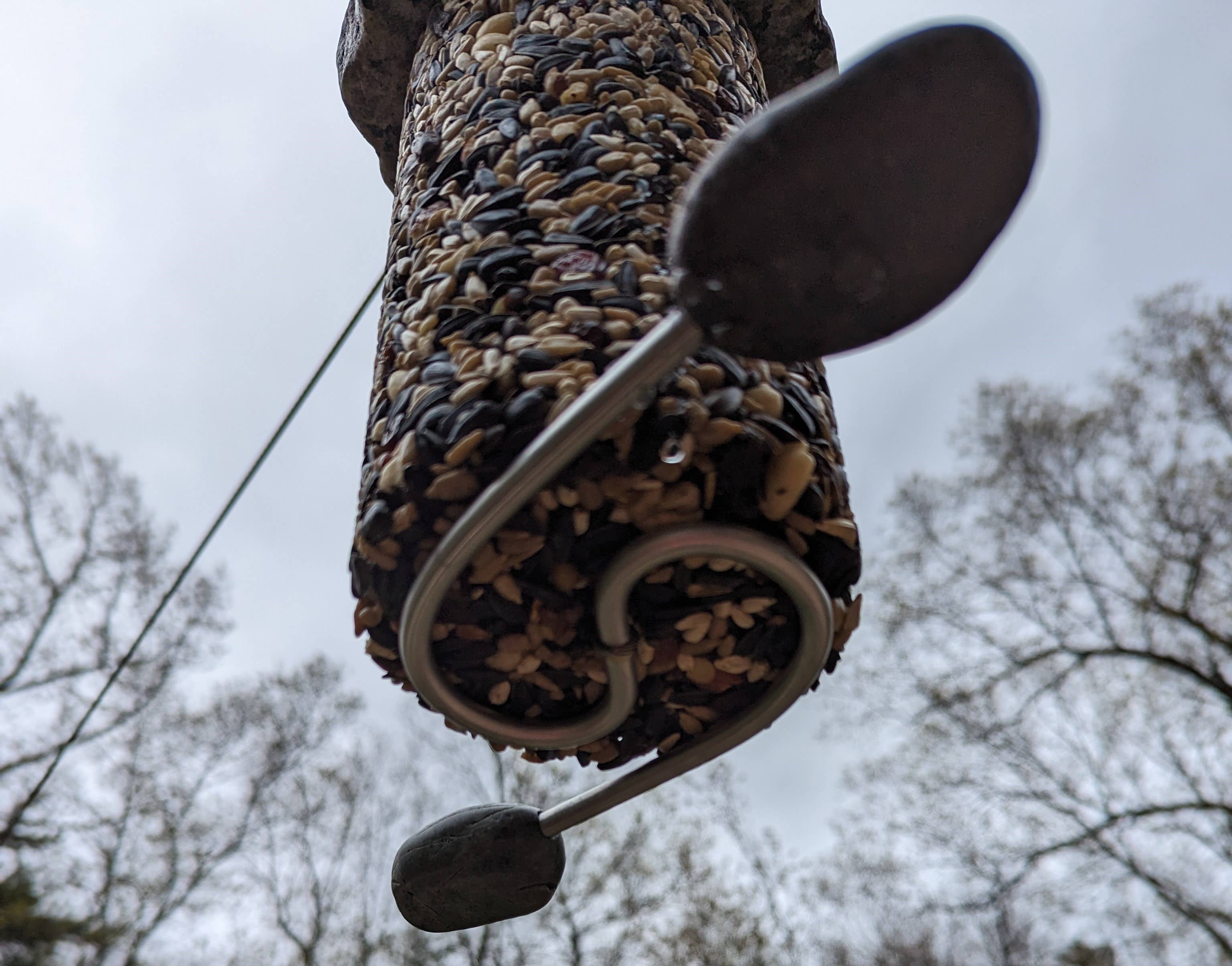 Sea Stones - Wholesale Bird Feeder - Feast - Granite Seed Cylinder Bird Feeder - no Seed Cylinder4