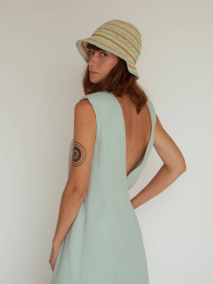 10pm Klänning Ecru för wholesale av ELBA& CLAU