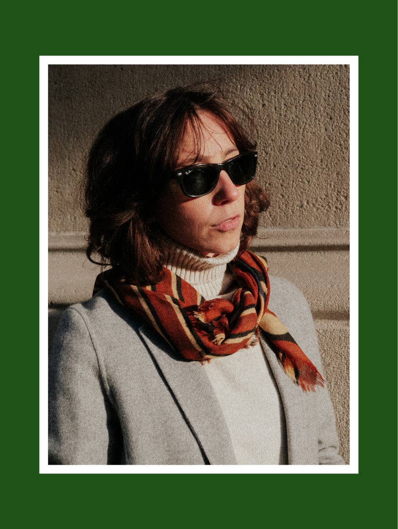 Knots Knots - Wholesale Scarf - Unisex - Date Romantico Brown - 100% Wool Scarf1