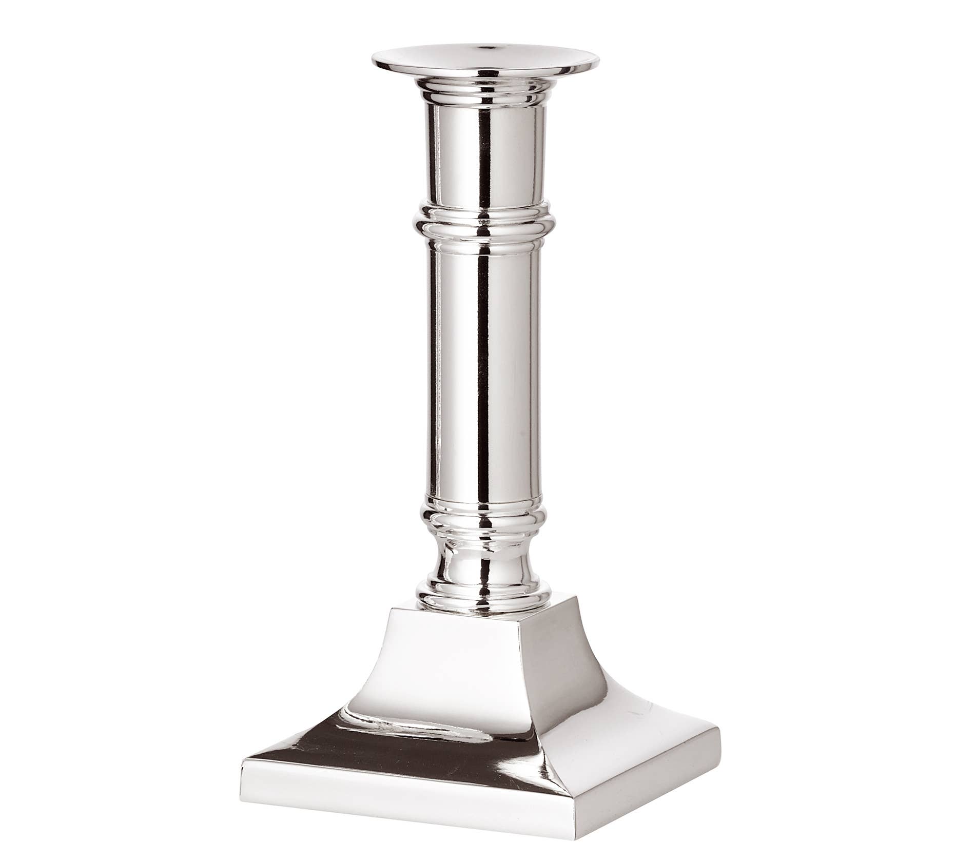 EDZARD - Wholesale Candle Holder - Candlestick Candle Holder Kent, silver-plated, Height 16 cm0