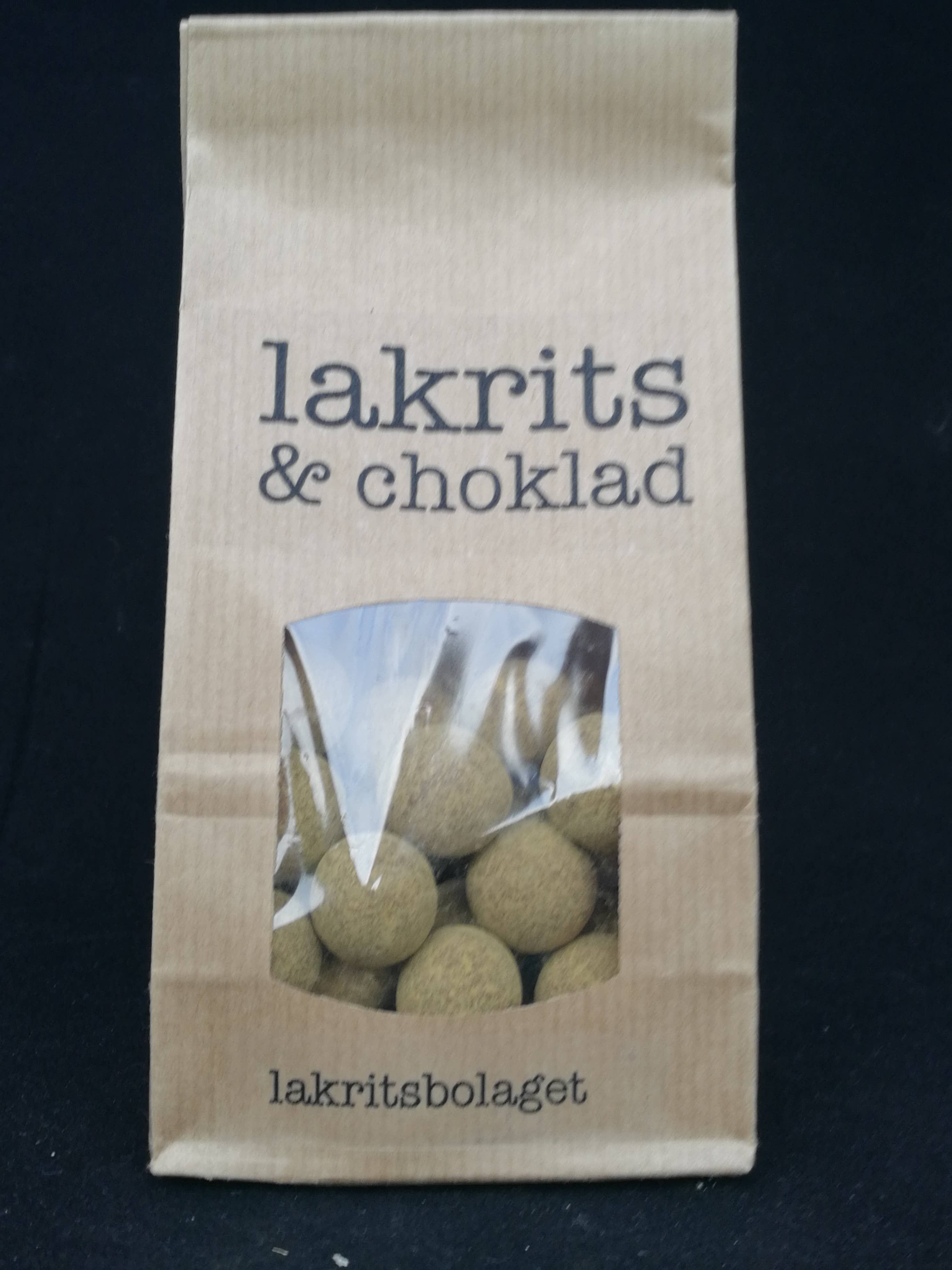 Lakritsbolaget - Venta al por mayor Regalices - Regaliz con chocolate con leche1