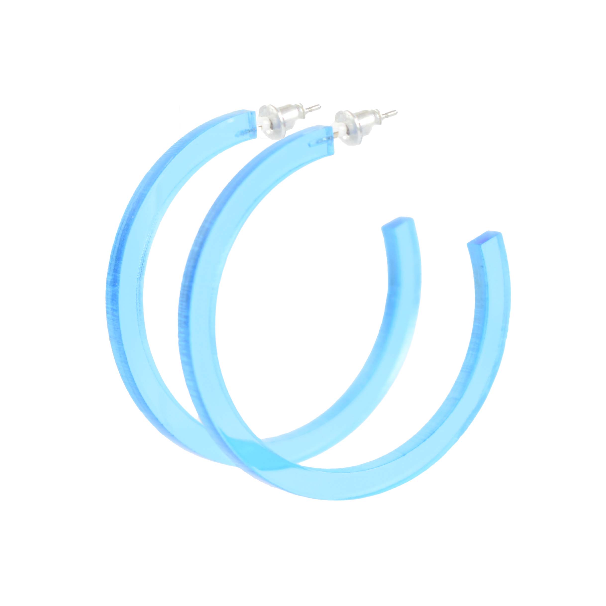 The Paper Dress – wholesale Hoop earrings – Colorful Lightweight Acrylic Hoop Earrings75