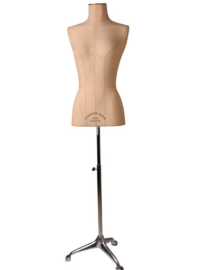 FASHION FORM KIT FEMALE BUST SMALL BASE DESIGN for wholesale by SUDMANNEQUIN