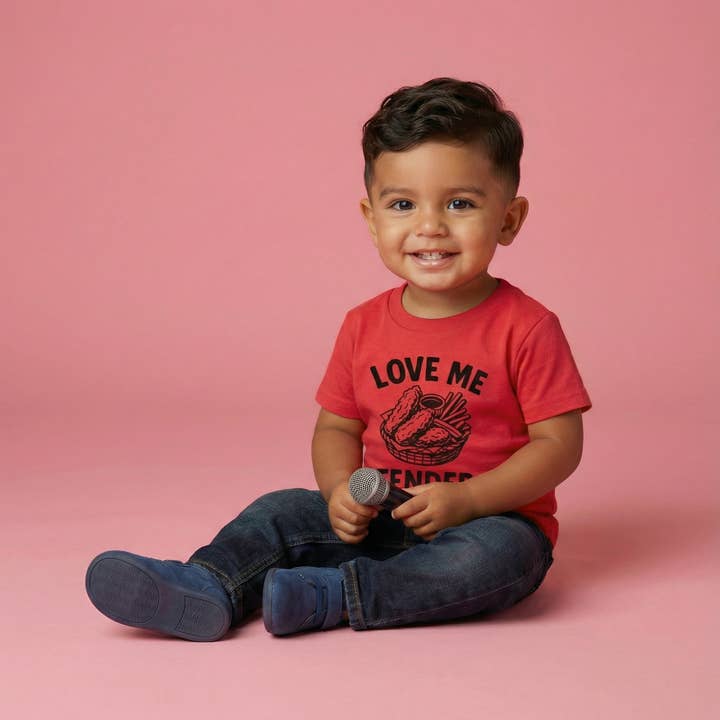 Love Me Tender Sweatshirt and Tee for wholesale by The Wishing Elephant