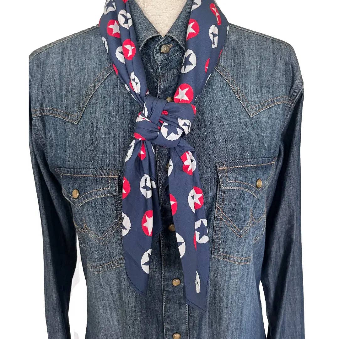 Cowtown Wild Rags - Wholesale Bandana - Unisex - Cowboy Cotton Bandana 36" (Rodeo Parade)4