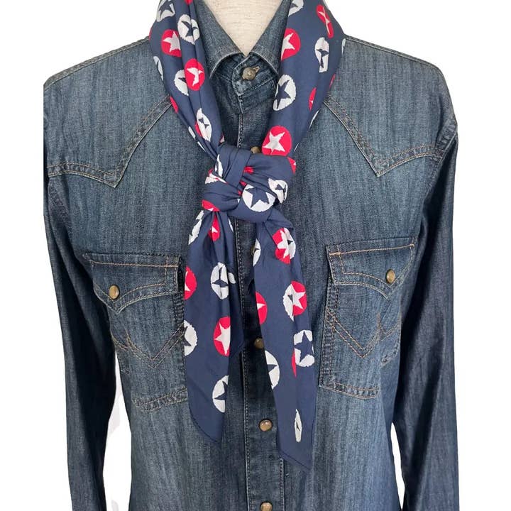 Cowtown Wild Rags - Wholesale Bandana - Unisex - Cowboy Cotton Bandana 36" (Rodeo Parade)4