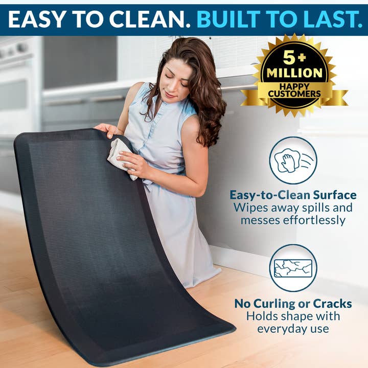 Black ComfiLife Anti Fatigue Floor Mat for wholesale on Faire4