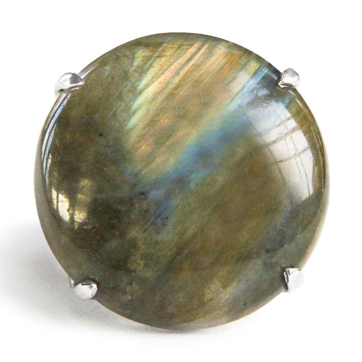 Stor Prong Set Ring + Fler Färger för wholesale av Great Falls Jewelry