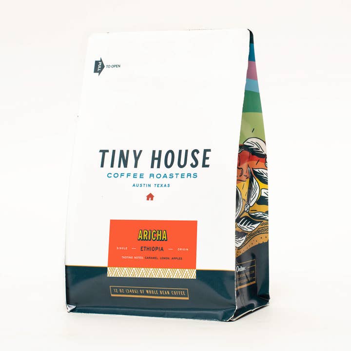12 onças de café da Etiópia por atacado de Tiny House Coffee Roaster