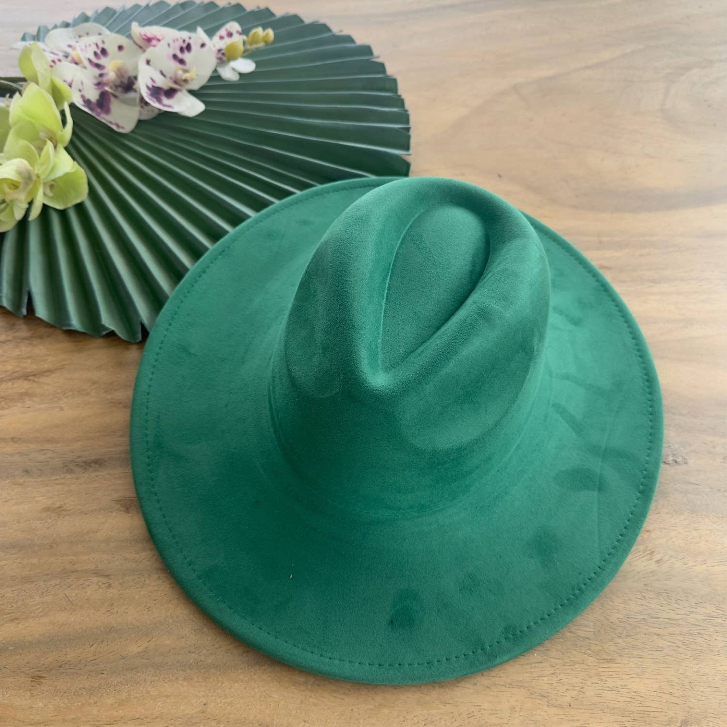 Queens INC - Vente Chapeau en feutre - femme - Chapeau haut de gamme en daim à large bord, classique et tendance47