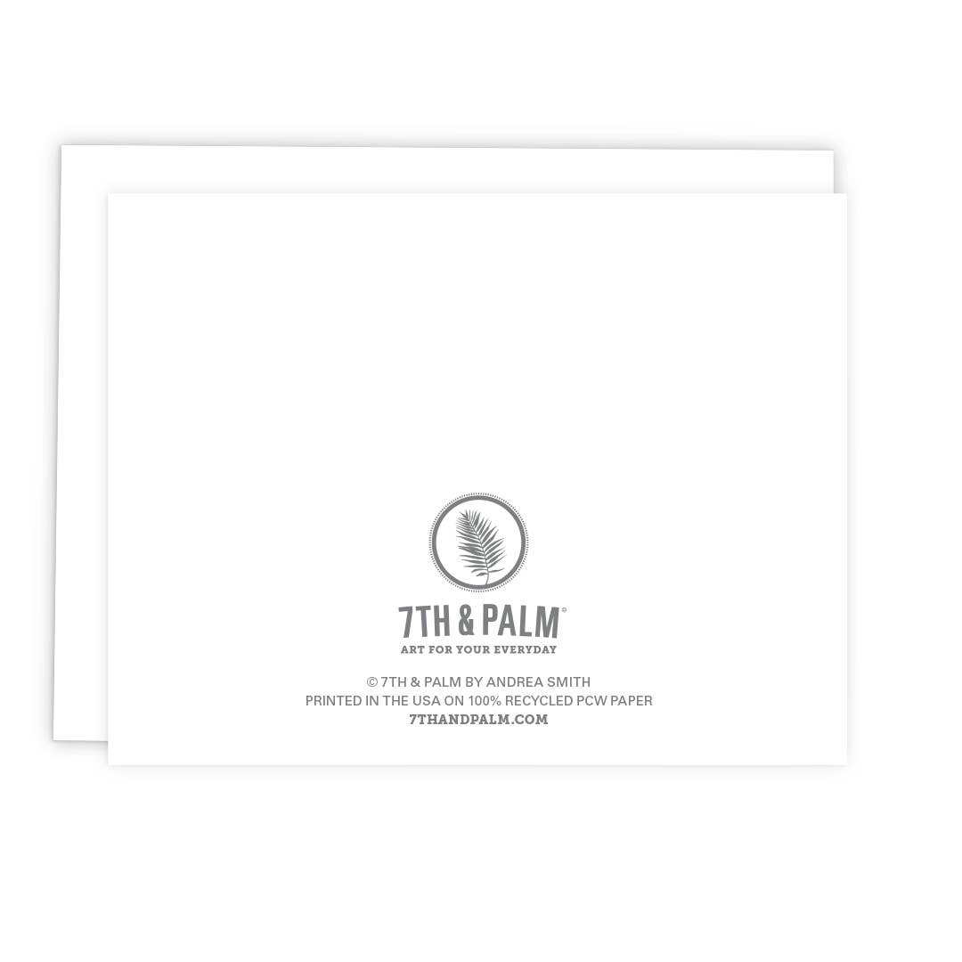 7th & Palm - Wholesale Christmas Card - O Holy Night Lyrics Holiday Greeting Card2