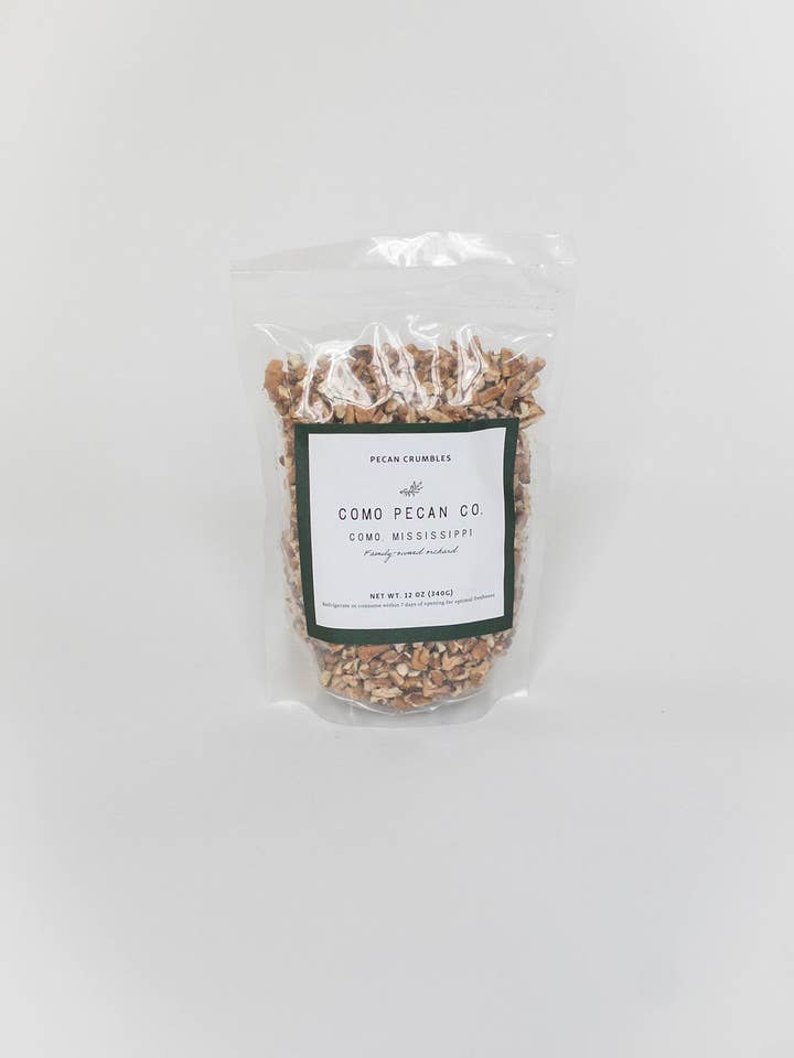 12oz Crumbles for wholesale by Como Pecan Company LLC