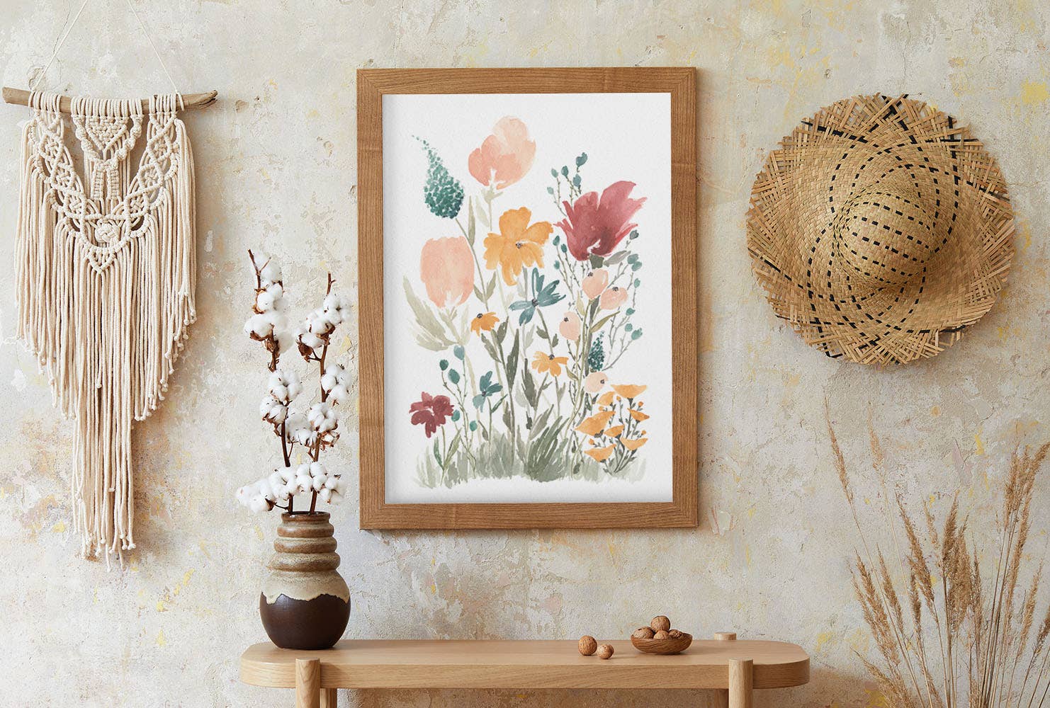 JITNEYS - Wholesale Art Print - Deep Florals Art Print1