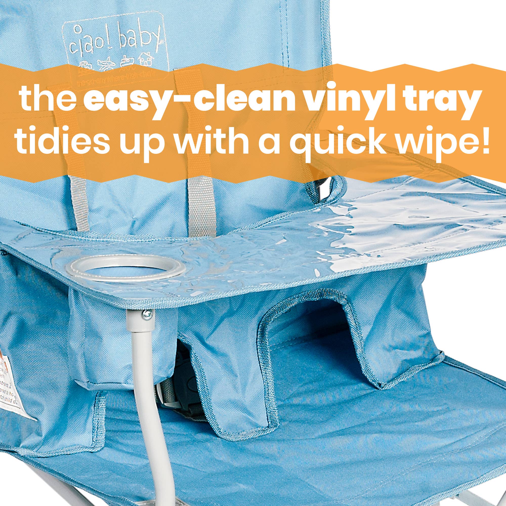 Borders Unlimited - Wholesale Highchair - Baby - Ciao! Baby Slate Highchair3