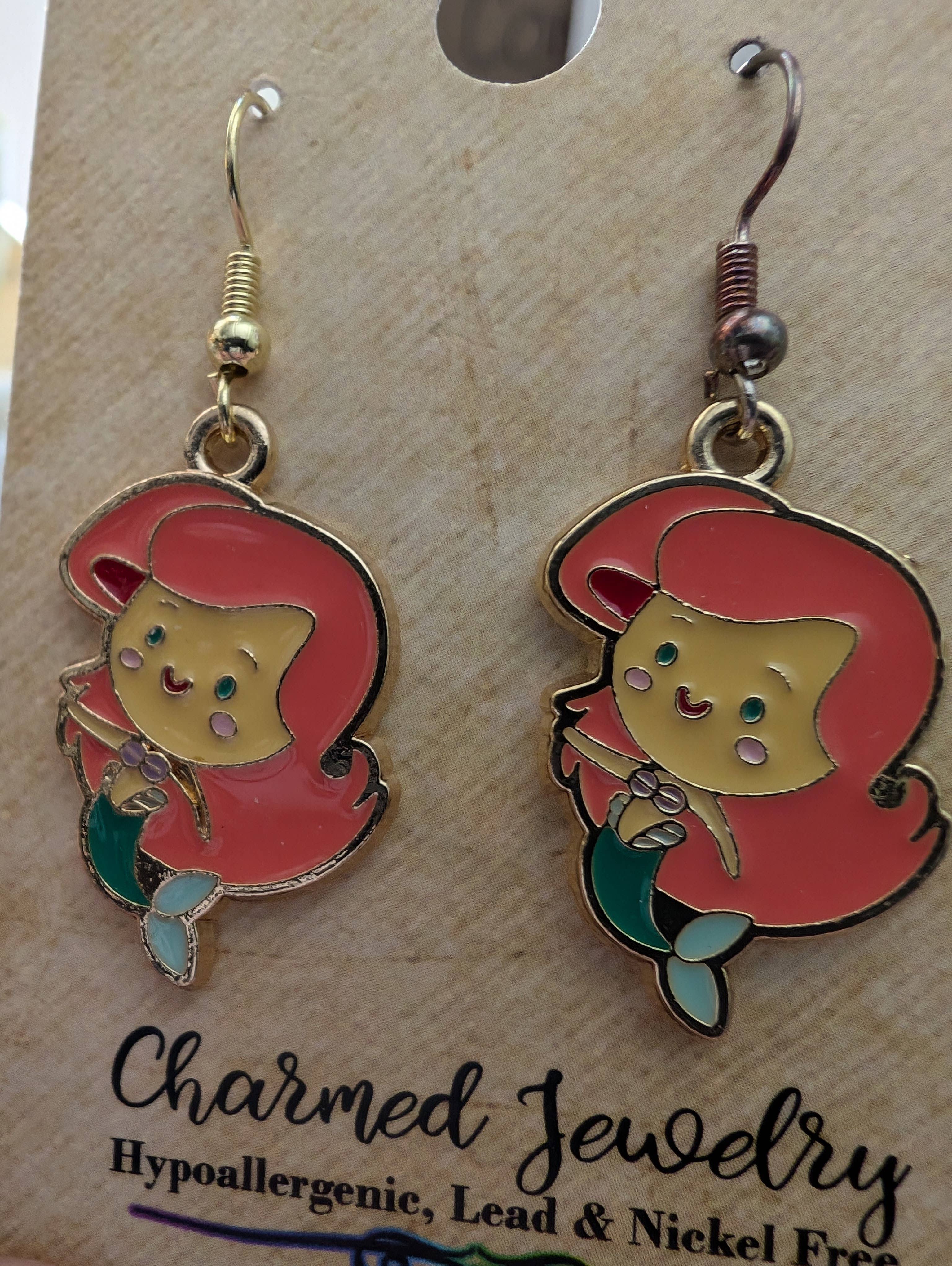 Con-Quest Crafts - Wholesale Dangle Earrings - Fairy Tale Princess Inspired Earrings &Necklaces22