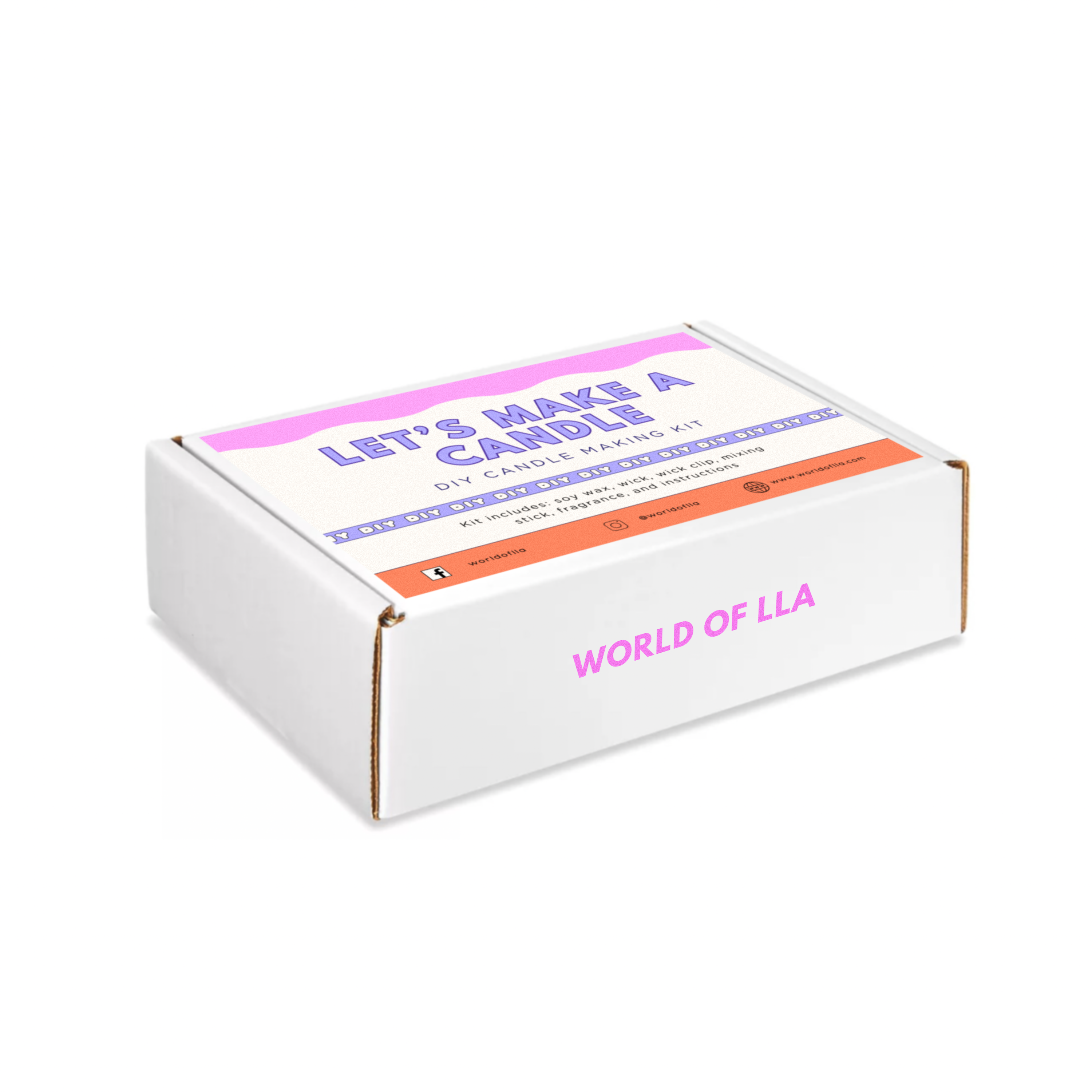 World of LLA - Wholesale DIY Craft Kit - DIY Candle Kit1