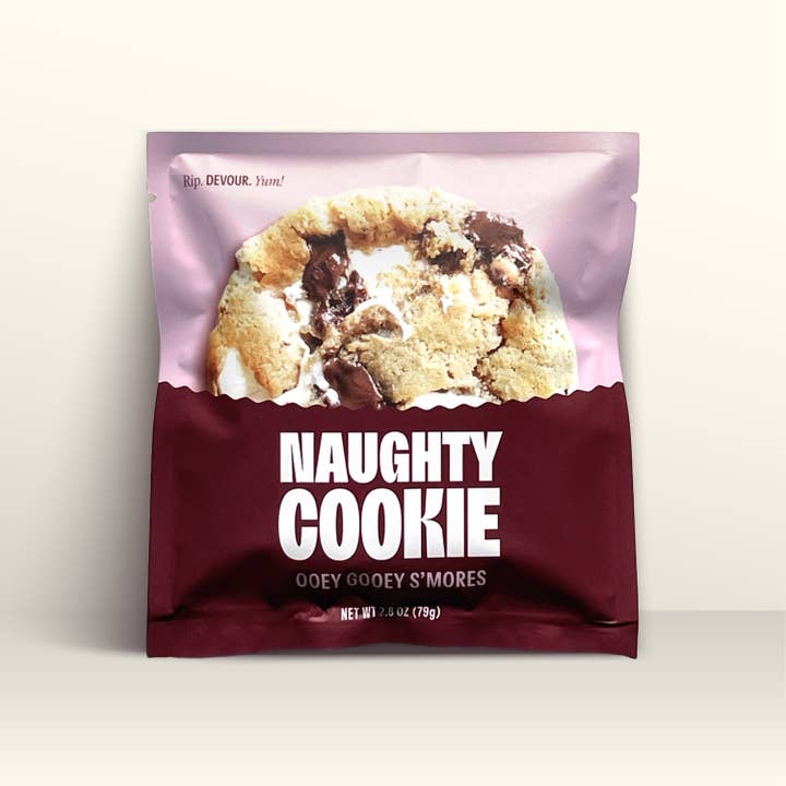 Naughty Cookie - Wholesale Cookie - Ooey Gooey S'mores Vegan Cookies0
