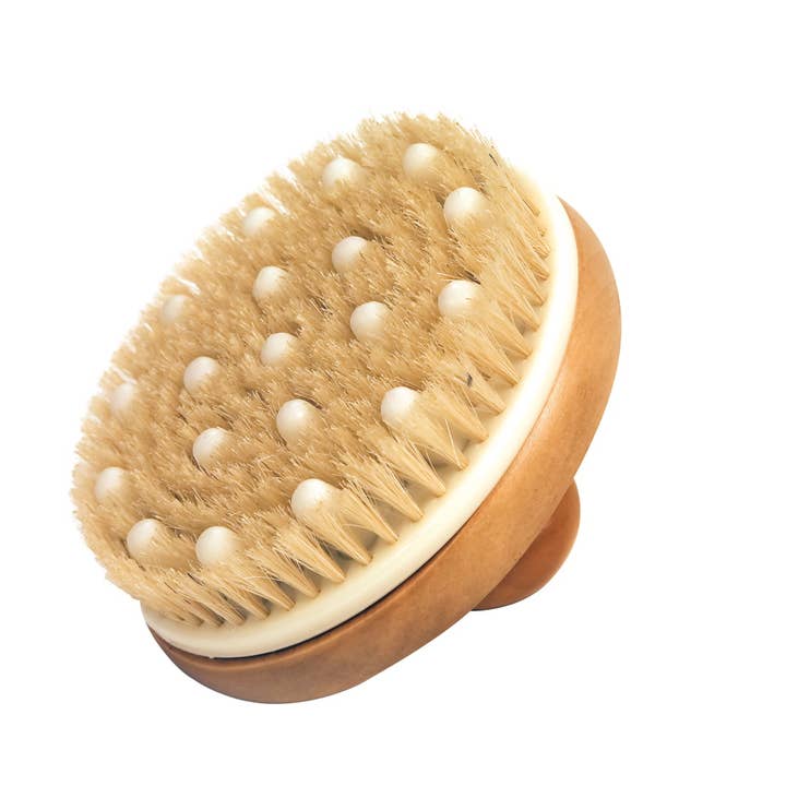 Croll & Denecke – wholesale Kroppsborste – Badborste med massageknoppar och handtag Hemma Spa Dekor