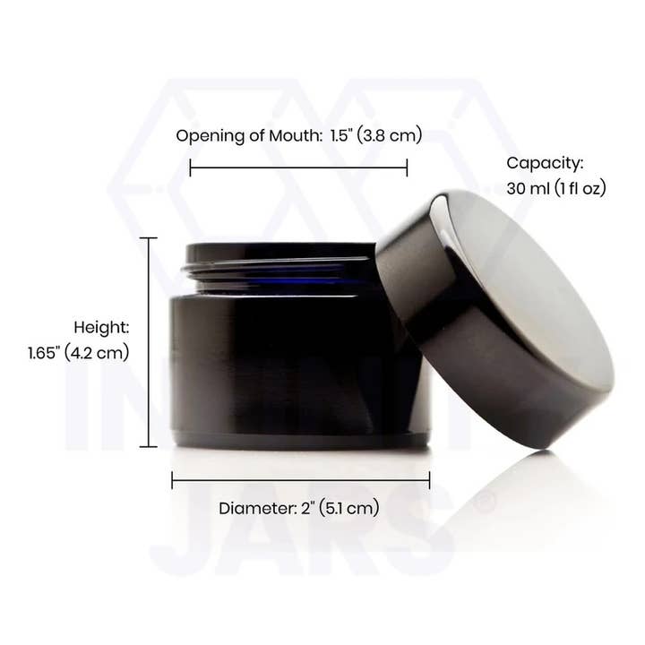 Infinity Jars – Großhandel Einmachglas – 30 ml klassisches Schraubverschluss-Glas