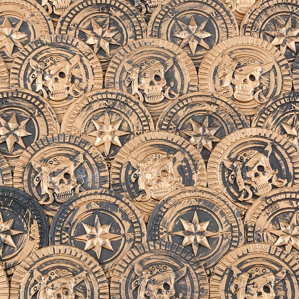 La Luna Bella - Toys – Moeda colecionável por atacado – Moedas de Pirata de Brinquedo para Crianças La Luna Bella5