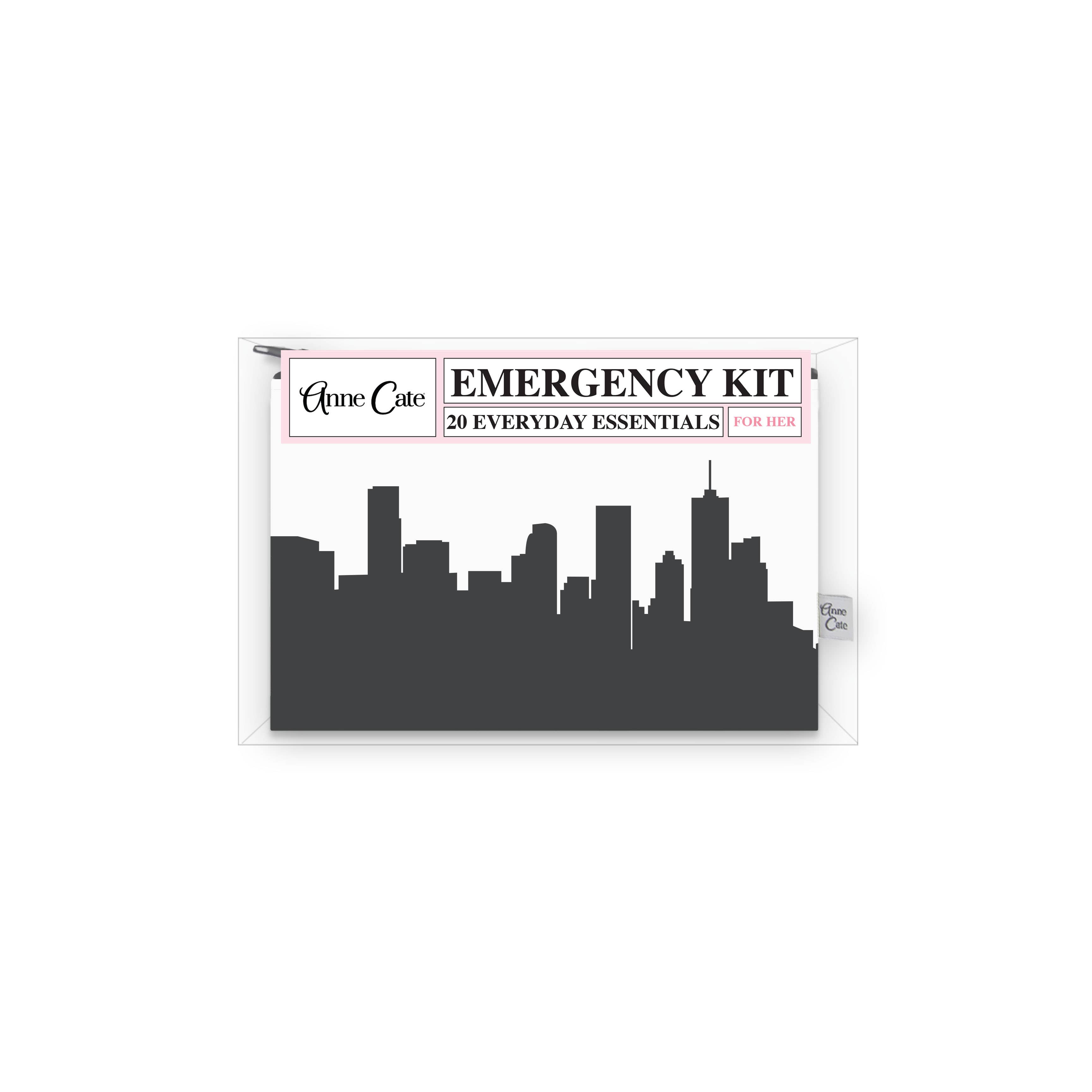 Anne Cate – wholesale Travel set – Skyline Mini Wallet Emergency Kit - For Her20