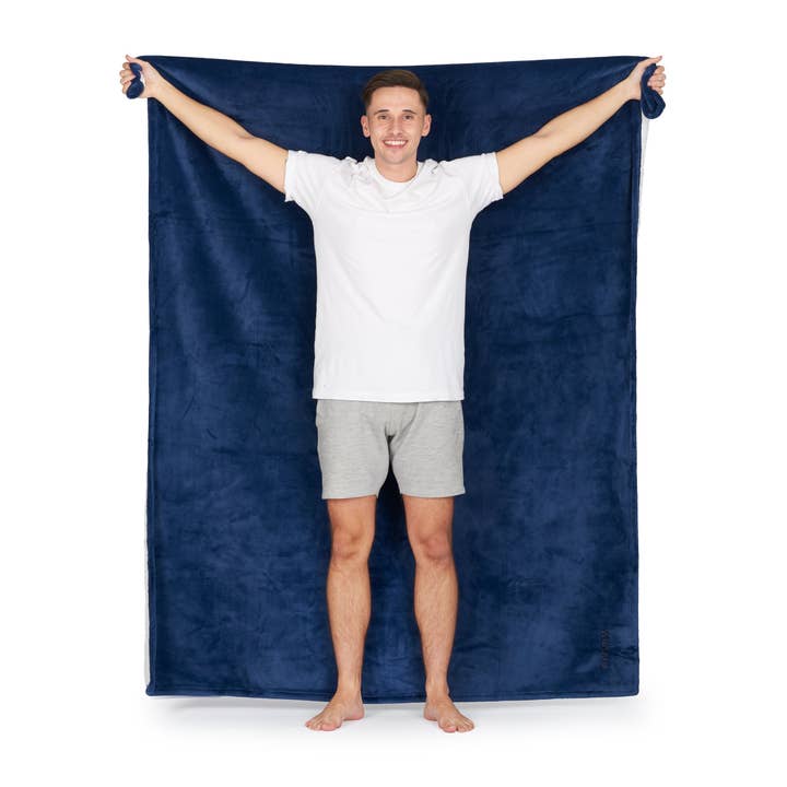 Snuggy Blanket - Navy for wholesale on Faire