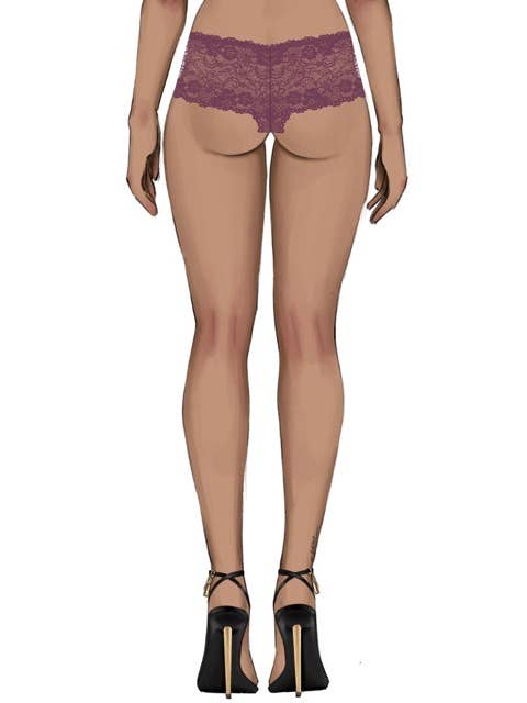 House of Desire – Engroshandel Undertøj - Dame – CAITLIN BLOMSTRET BLONDE CHEEKY87