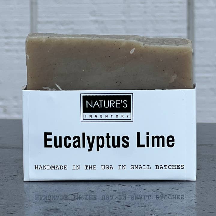 Savon au citron vert et eucalyptus pour la vente par Nature's Inventory