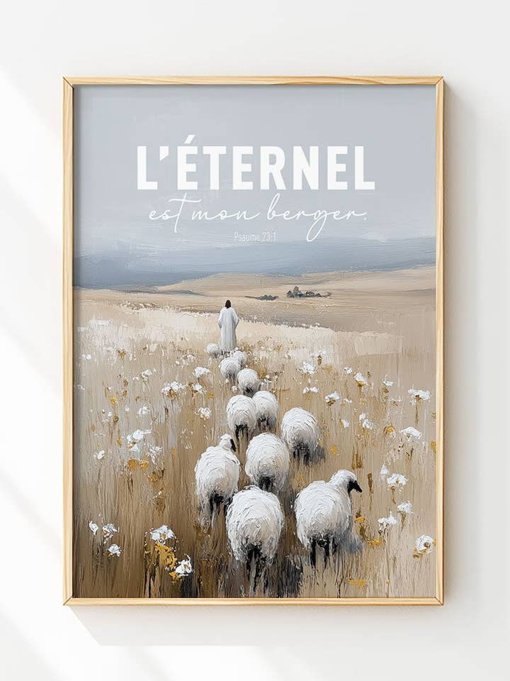 The Shepherd - Spiritual Poster for wholesale by MokaMouse