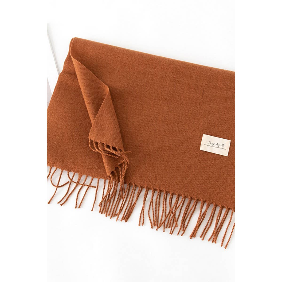 NINEXIS - Vente Écharpe – femme - CWASC1482_ÉCHARPE CHAUDE DE COULEUR UNIE À COL CHÂLE9