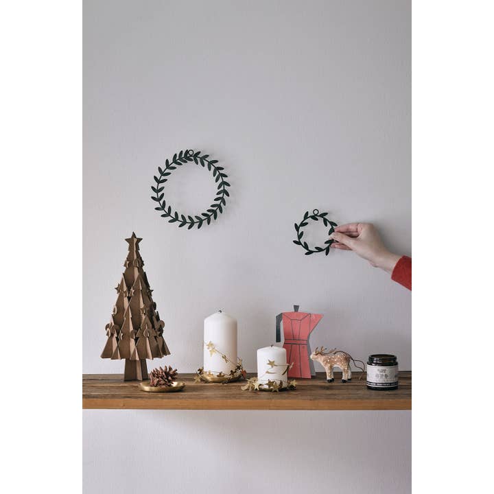 Fog Linen Work – Engroshandel Krans – Krans Oliven (L) Grøn1