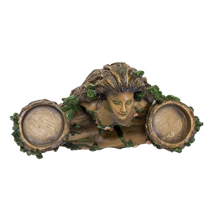 Pacific Trading - Wholesale Candle Holder - 14359 Greenman Tree Ent Candleholder