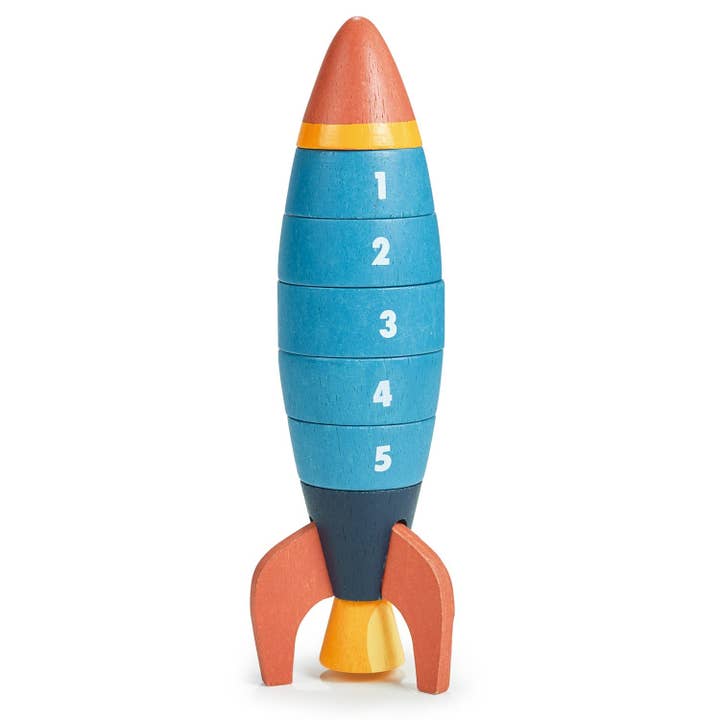 Stacking and Counting Rocket for wholesale by Mentari Toys
