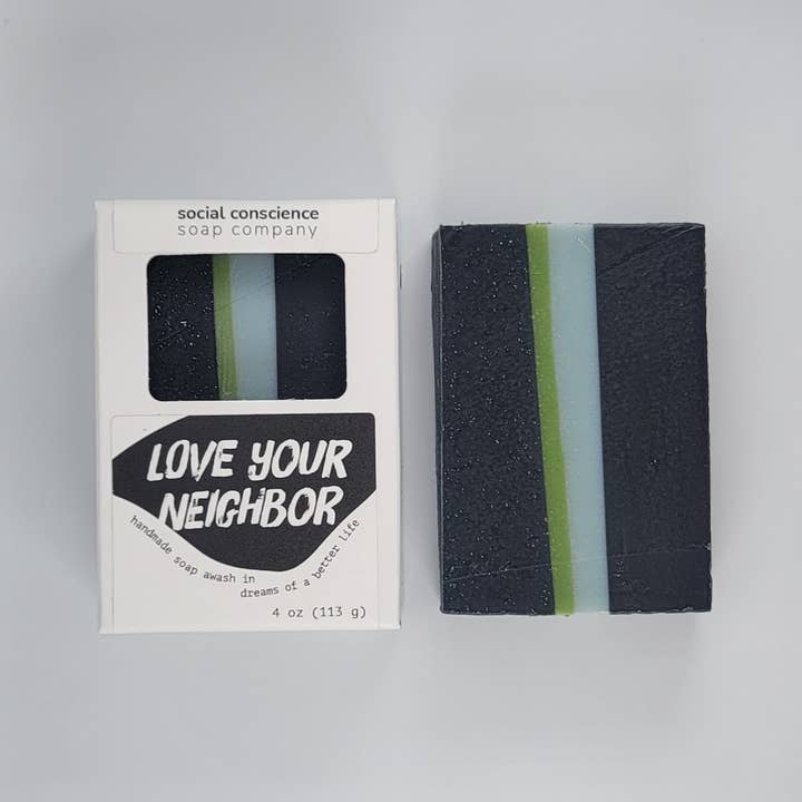 Love Your Neighbor - Bar Soap for wholesale by Social Conscience Soap Company