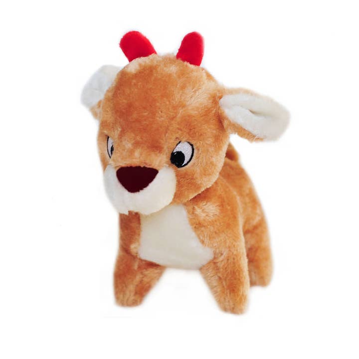 ZippyPaws - Wholesale Pet plush toy – Dog - Holiday Deluxe - Reindeer - Christmas Dog Toy1