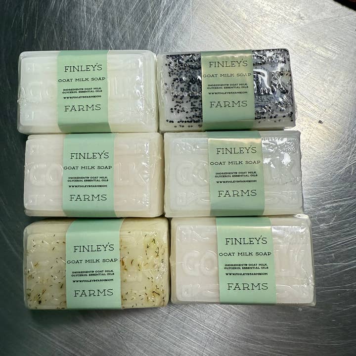 Finleys Farms - Wholesale Bar Soap - Finley’s Farms Goat Milk Soap – Travel Size Guest Bars9