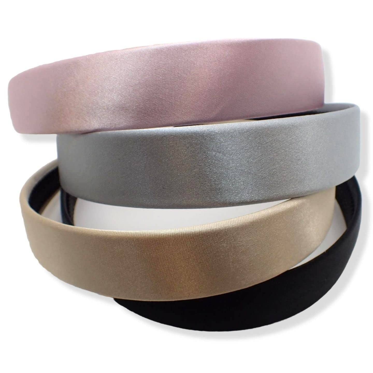 Topkids Accessories - Vente Bandeau – femme - Bandeaux Alice en satin de 2,5 cm pour femmes adultes, bandeau, bandeaux pour cheveux pour femmes, accessoires pour cheveux pour femmes, bandeaux pour femmes, bandeaux pour filles2