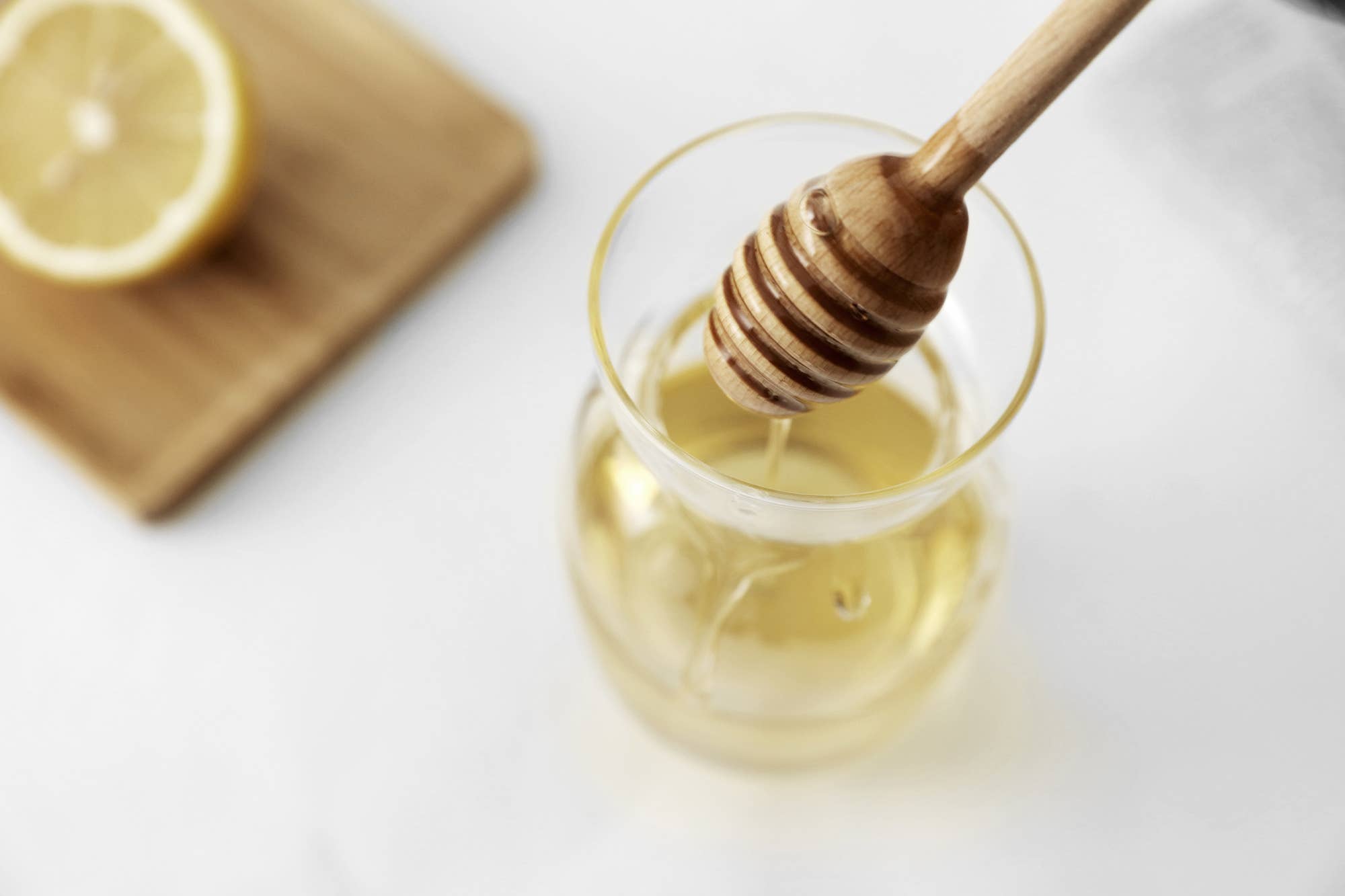 Viva | Espro | Liiton - Wholesale Honey Pot - Minima™ Glass Honey Jar w/ Wood Lid / Dipper - 10oz / 0.3L3