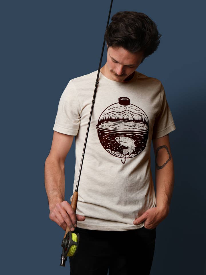 Moore Collection - Wholesale Screen Printed T-Shirt - Unisex - Bobber Tee-Prism Natural0