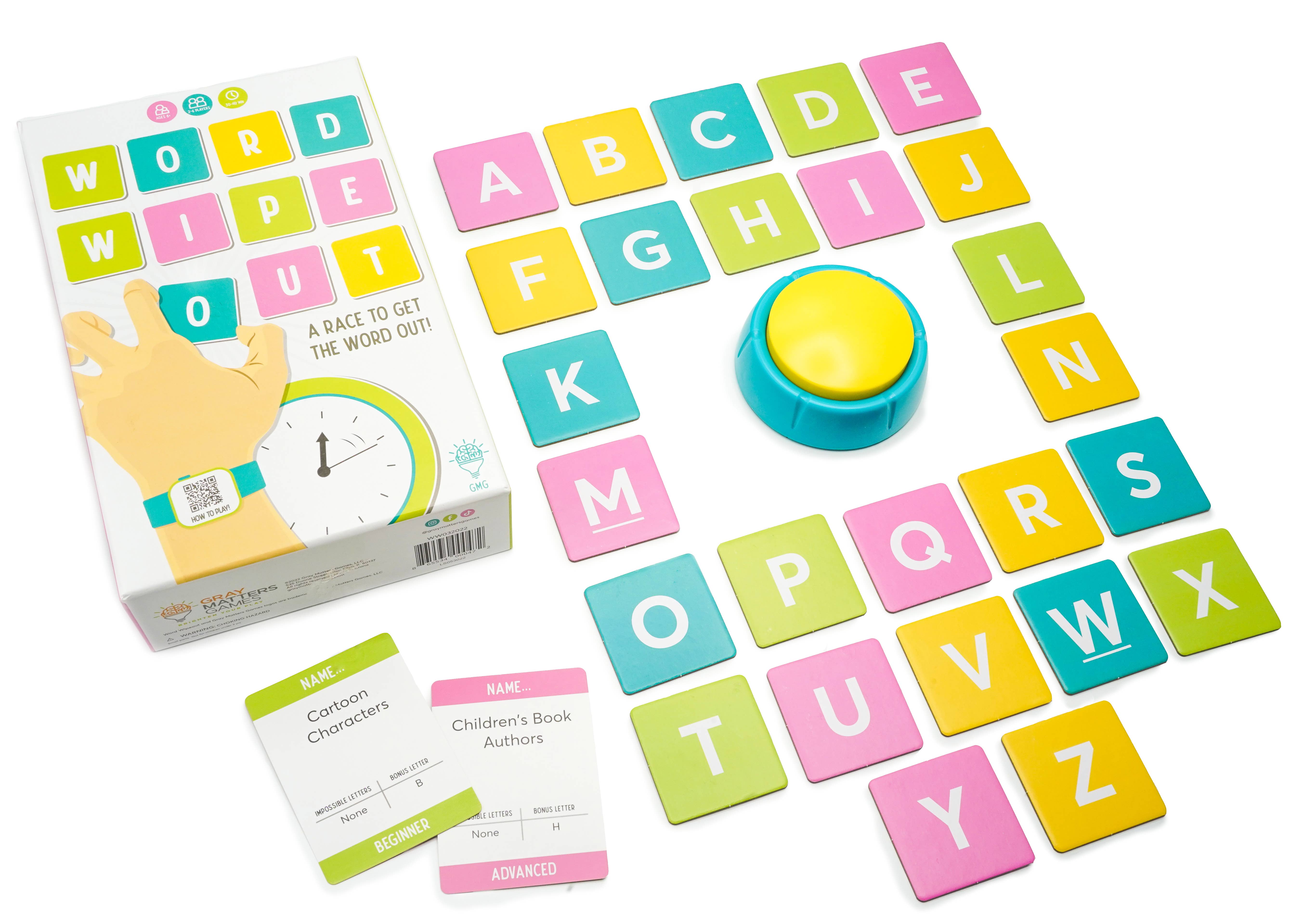 Gray Matters Games - Wholesale Board Game - Word Wipeout2