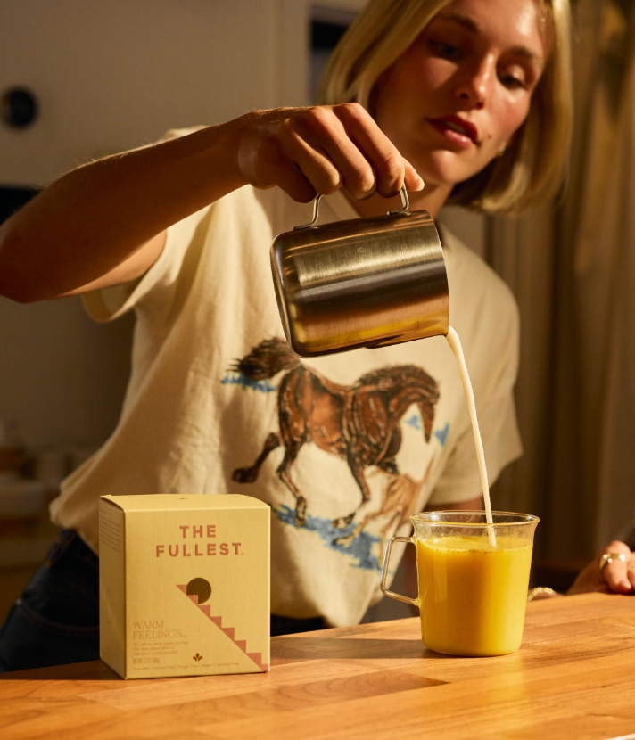 THE FULLEST - Wholesale Protein/Superfood Powder - Saffron Latte 10 Single-Serving Sachets3