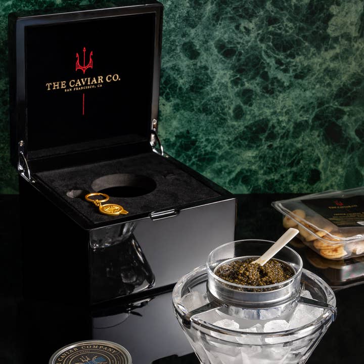 The 125g Caviar Tin Gift Box for wholesale by The Caviar Co.