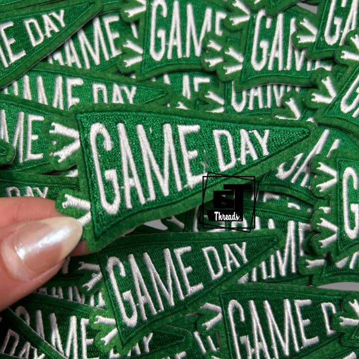 6j Threads LLC - Wholesale Patch - Game Day Pennants....Cap Patches22