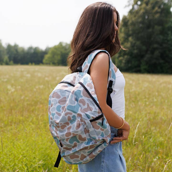 Camo Backpack and other Purchase Wholesale back pack. Free Returns & Net 60 Terms on Faire trending on Faire.