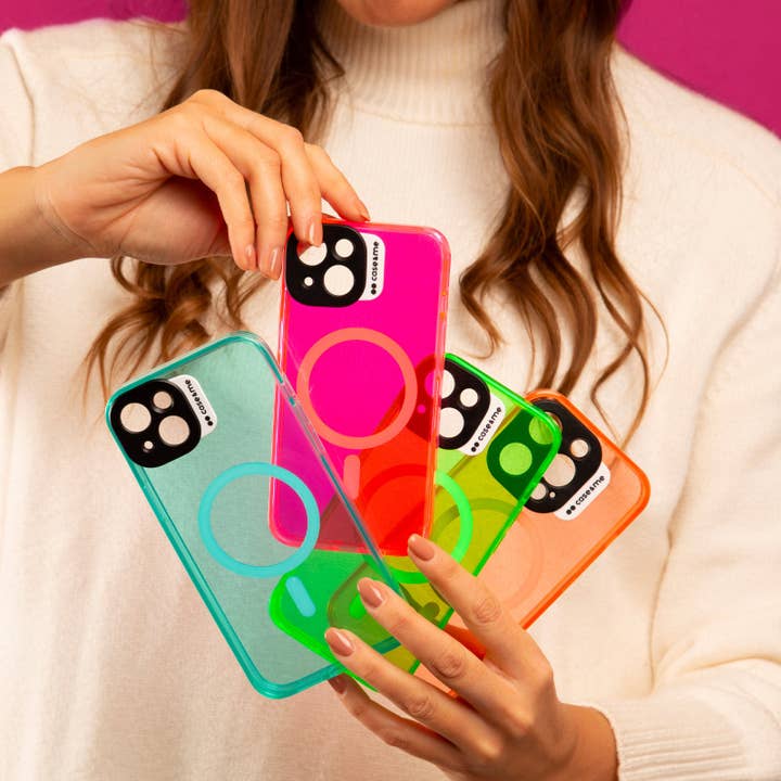caseandme - Wholesale Phone Case - Women's - MagSafe-compatible Neon case for iPhone 14