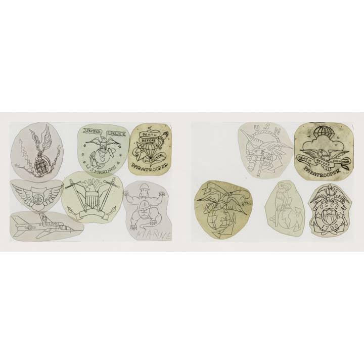 Schiffer Publishing - Wholesale Book - Adult - Classic Tattoo Stencils: Designs in Acetate