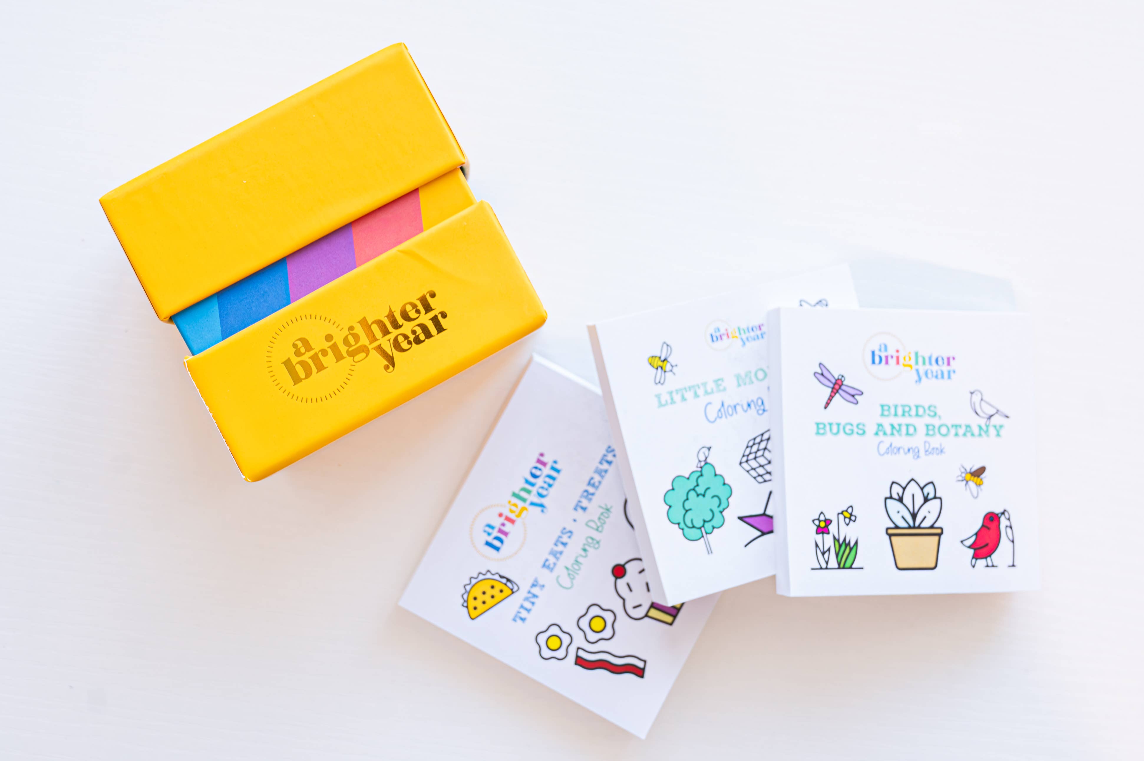 A Brighter Year - Wholesale Coloring & Activity Book - Adult - 3-Piece Best Seller Bundle in Signature Coloring Keeper Box1