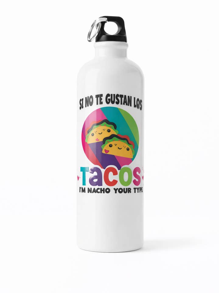 Funny Taco Stainless Steel Bottle for wholesale by Leafe