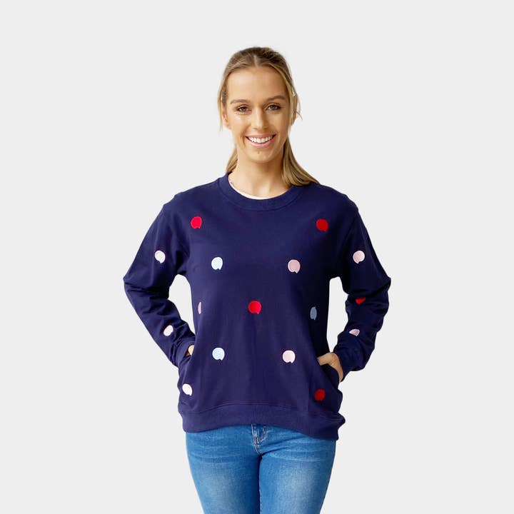 Trui met borduurwerk voor wholesale door Amyic