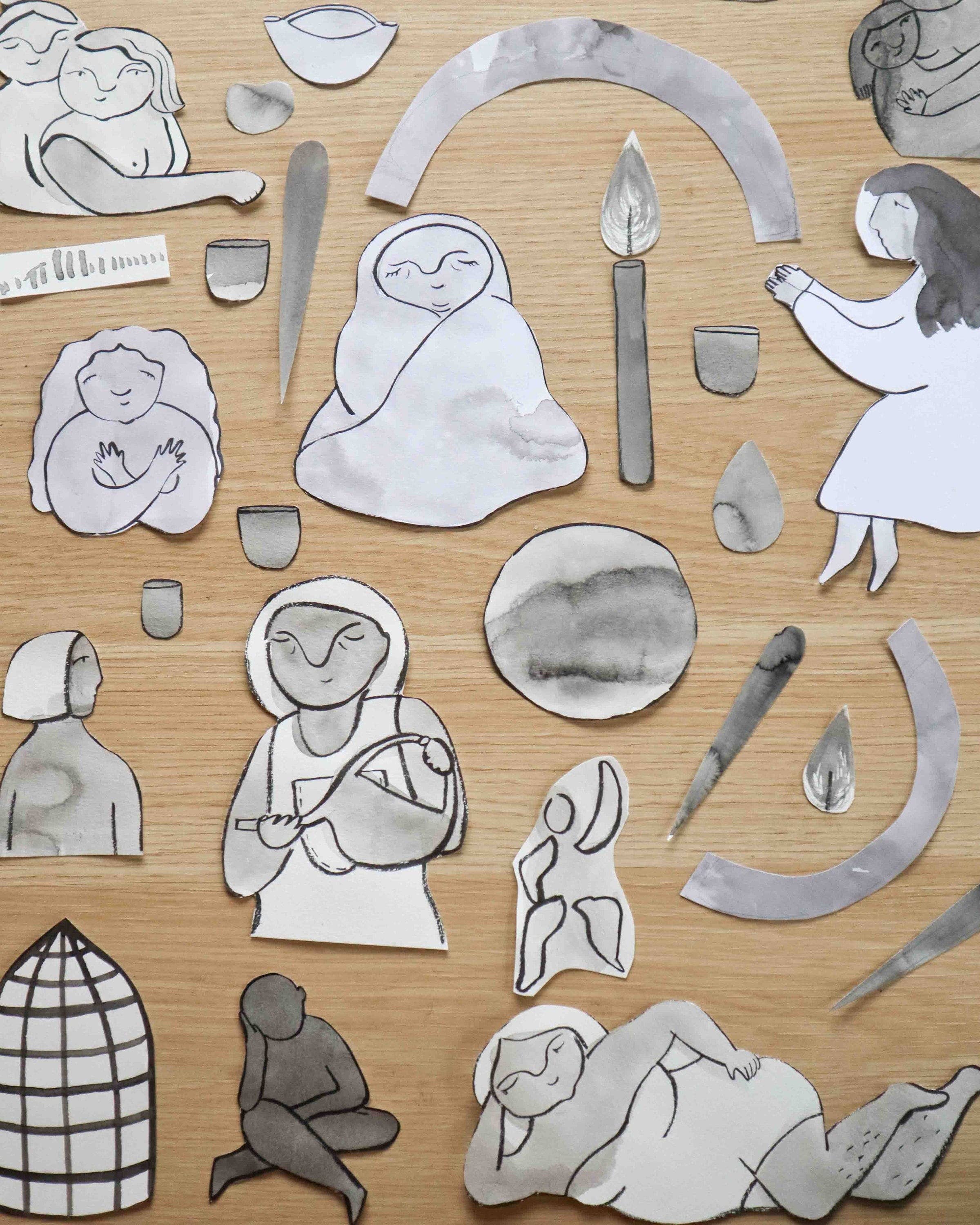 lexa luna studio - Wholesale Tarot Cards - The Future Ancestor Tarot Deck - 78 Cards5